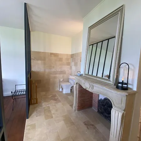 بيت للعطل La Demeure Du Domaine De Tertu - Piscine Chauffee - Calme - Foret