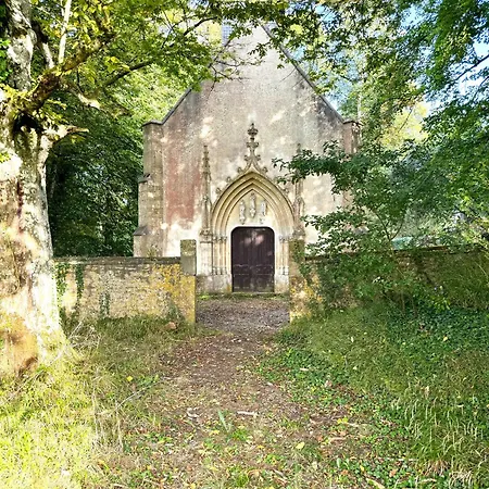 Le Chateau Du Domaine De Tertu - Piscine Chauffee - Calme - Foret Feriehus *