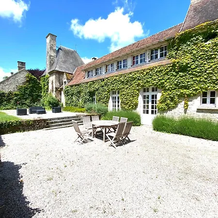 Feriehus Le Chateau Du Domaine De Tertu - Piscine Chauffee - Calme - Foret Villedieu-les-Bailleul