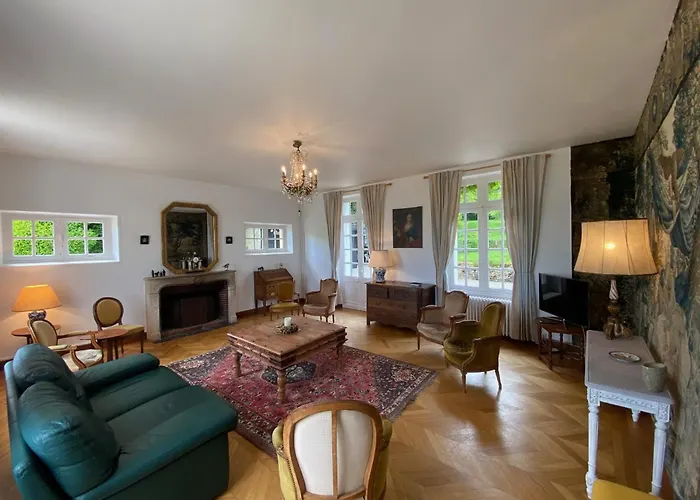 La Demeure Du Domaine De Tertu - Piscine Chauffee - Calme - Foret * Villedieu-les-Bailleul